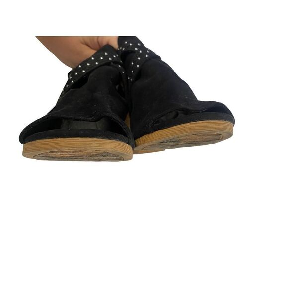 Rocket Dog Suede Studded Peep Toe Wedges - Picture 10 of 12